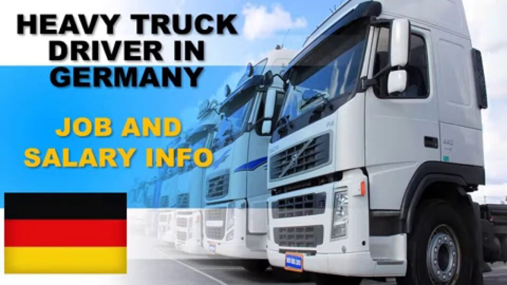 Truck Driver Jobs in Germany With Visa Sponsorship: Pay, License, Process